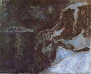 Edvard Munch Seascape oil painting on canvas
